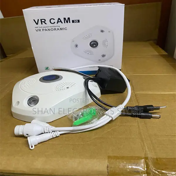 Vr Cam V7 Vr Ultra-Wide Security Camera – Hd Fisheye Smart V380 App