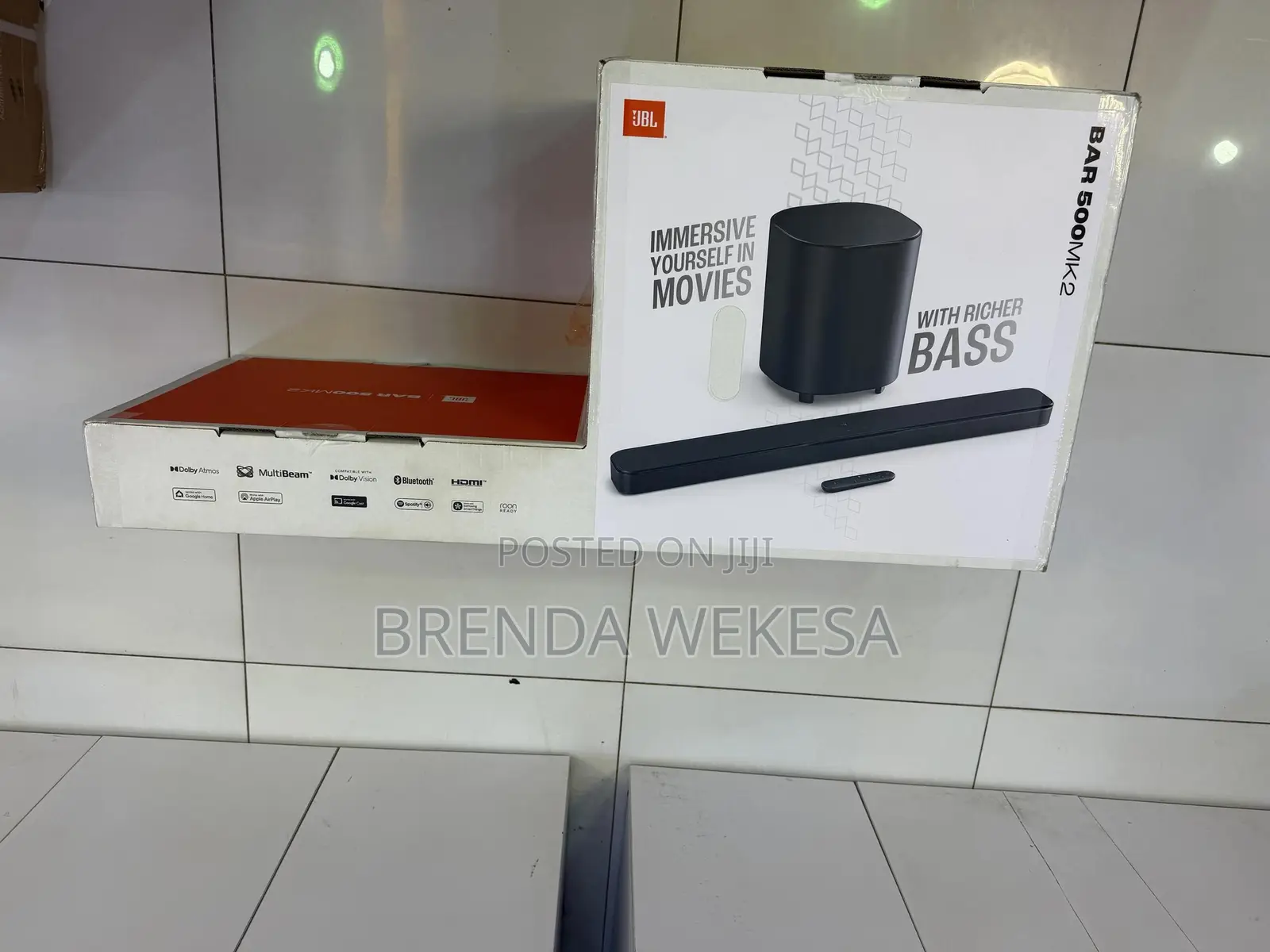 JBL Bar 500mk2 5.1 Channel Soundbar System With Dolby Atmos - I