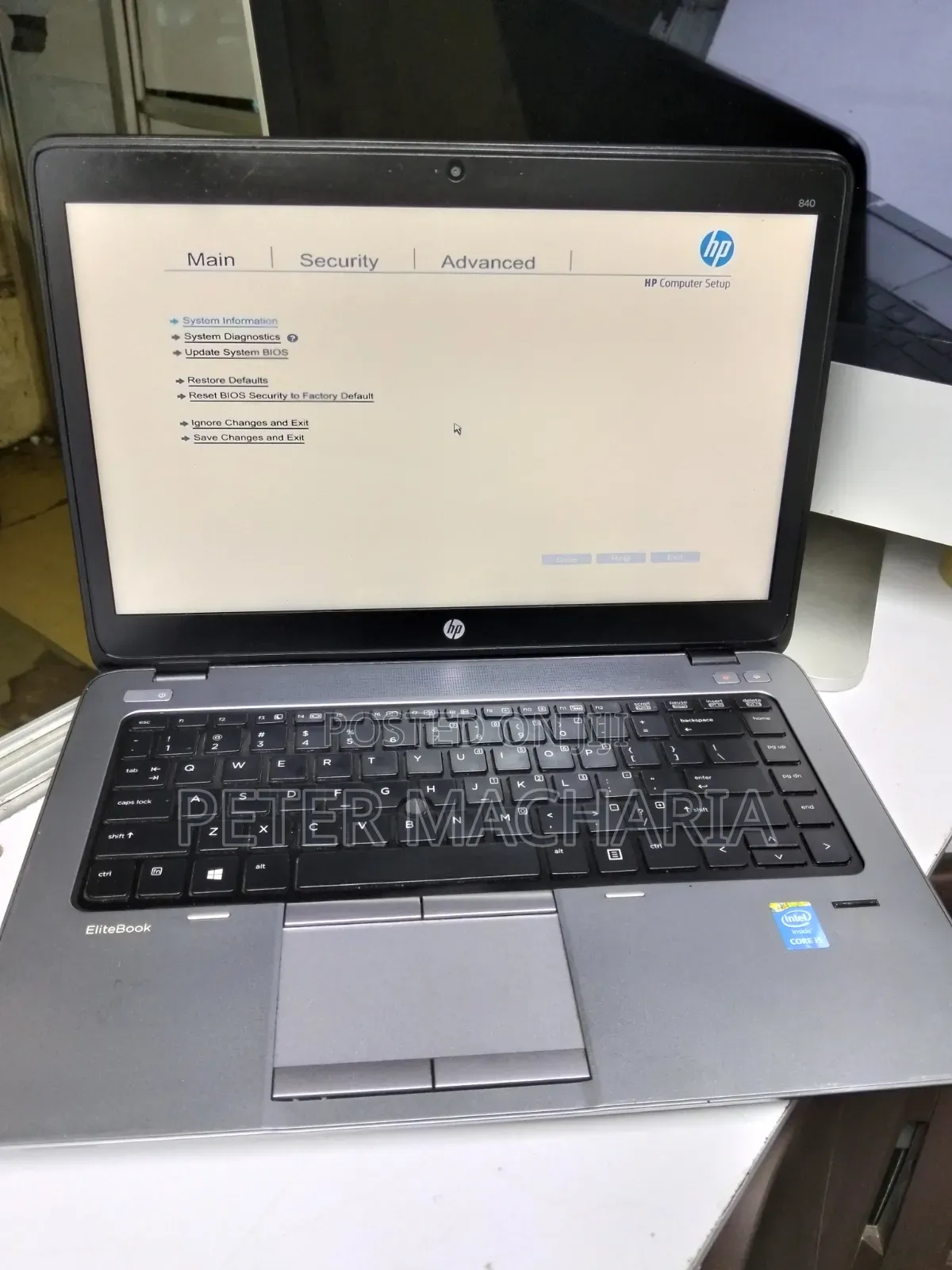 Laptop HP EliteBook 840 G2 8GB Intel Core i5 SSD 256GB