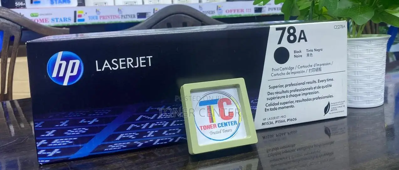 Hp 78a Black (Ce278a) Original Toner Cartridge Reliable and Durable