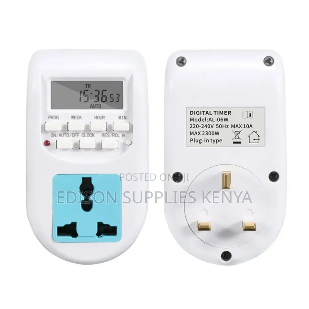 Digital Timer Socket 2300 Watts Timer Socket Switch