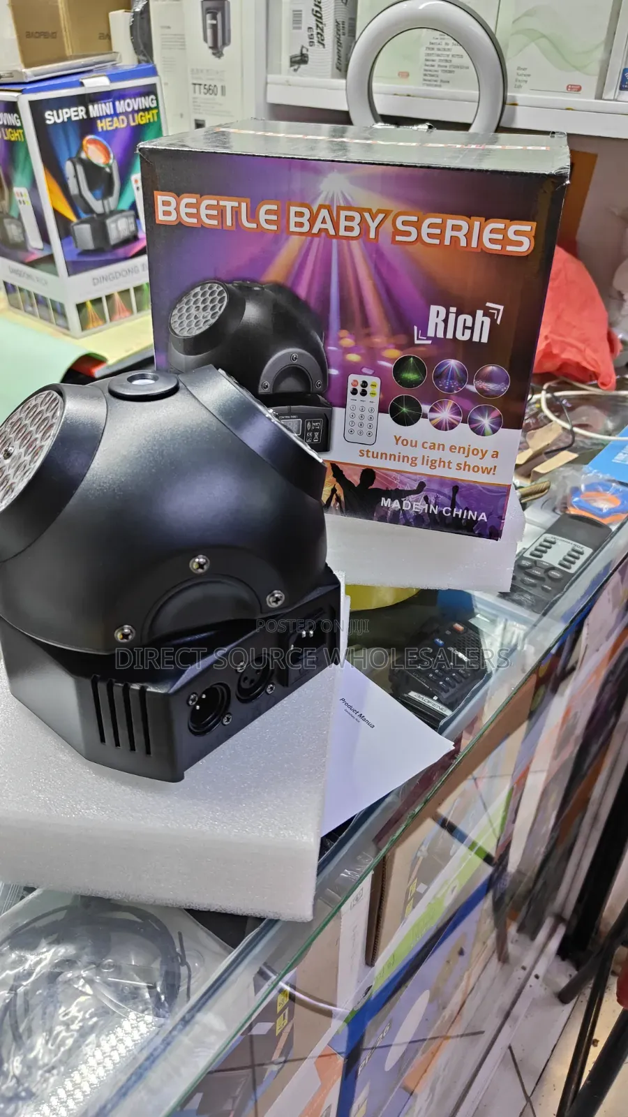 High Brightness Beetle Baby Stage Beam Light