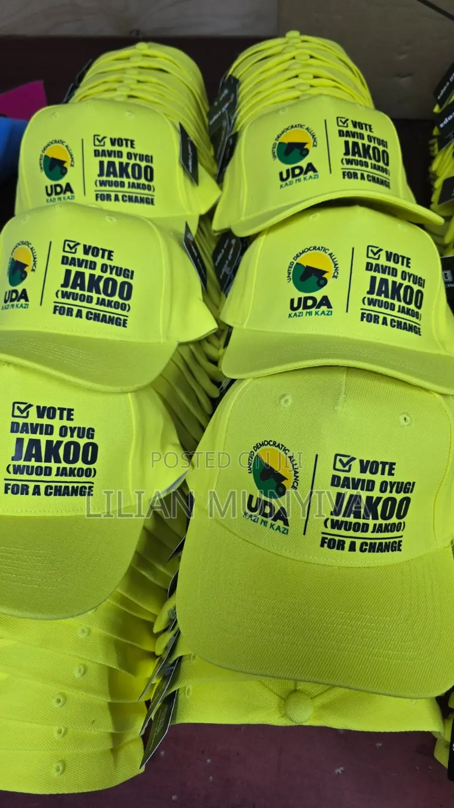 Campaign Branded Caps
