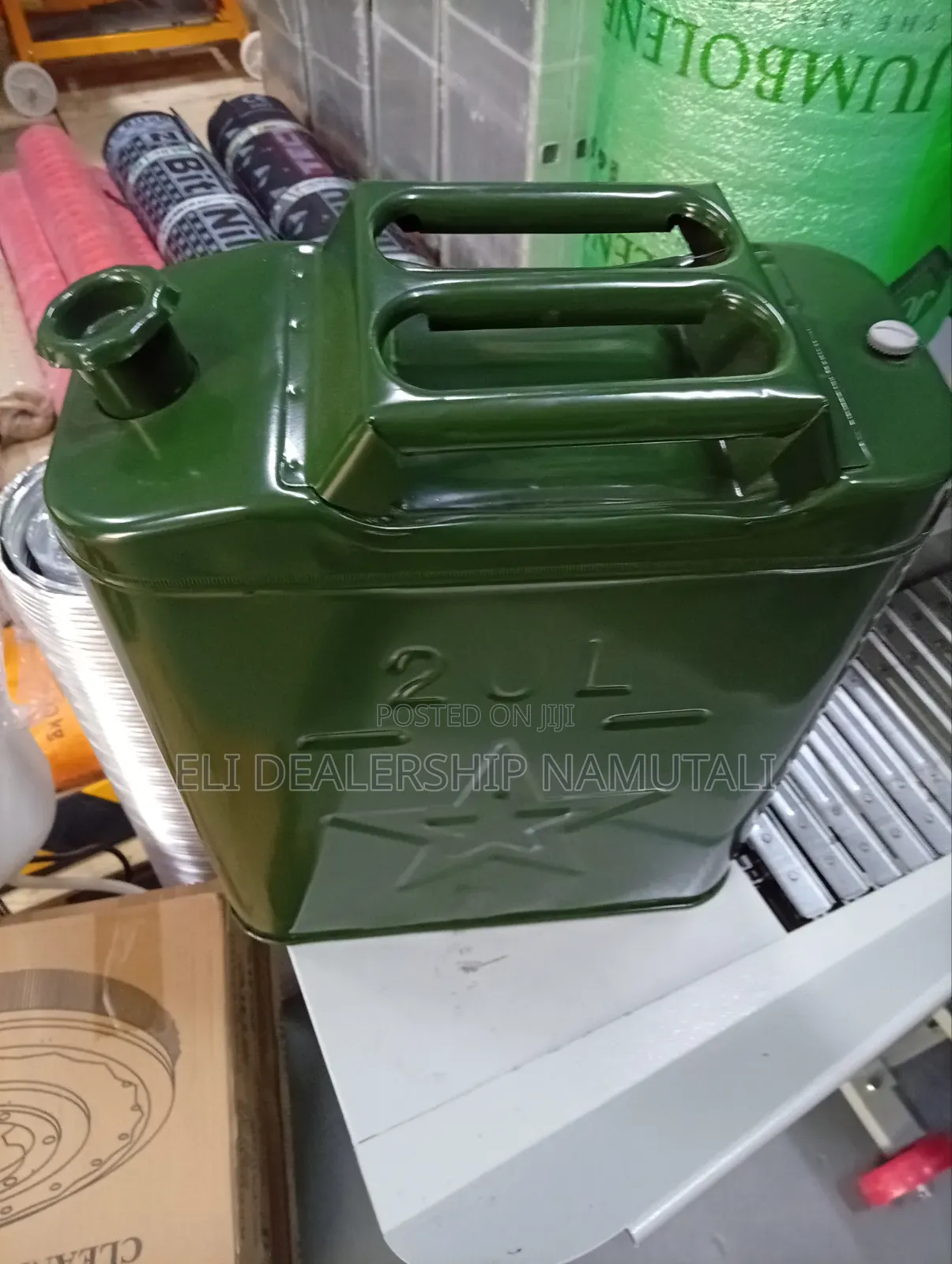 Heavy Duty Steel Jerry Can for Petrol Diesel Storage 20l