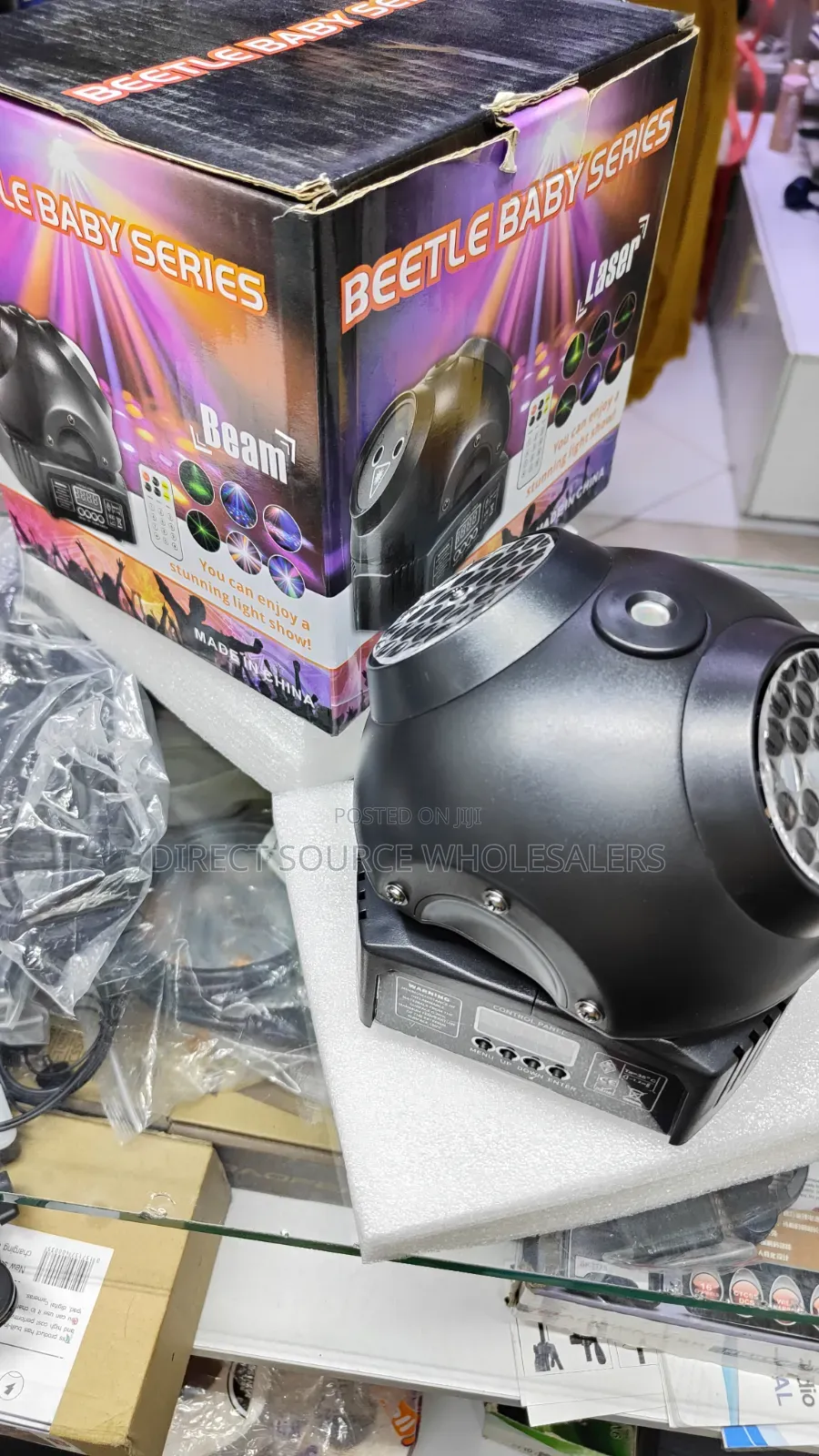 RGB Led Beetle Baby Stage Light – DMX Compatible