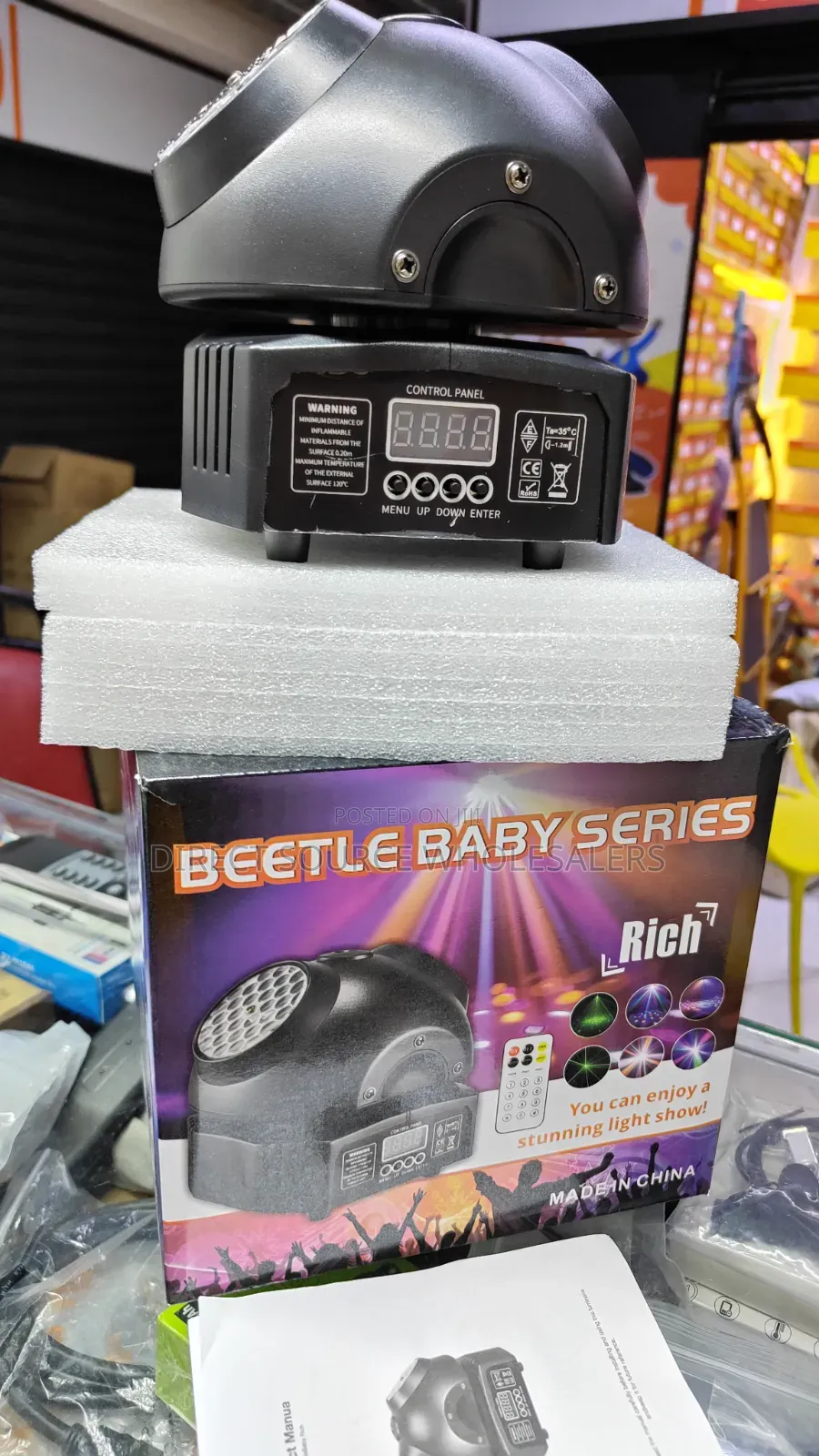 Beetle Baby Series Led Beam Stage Light – Bright Energy Efficient