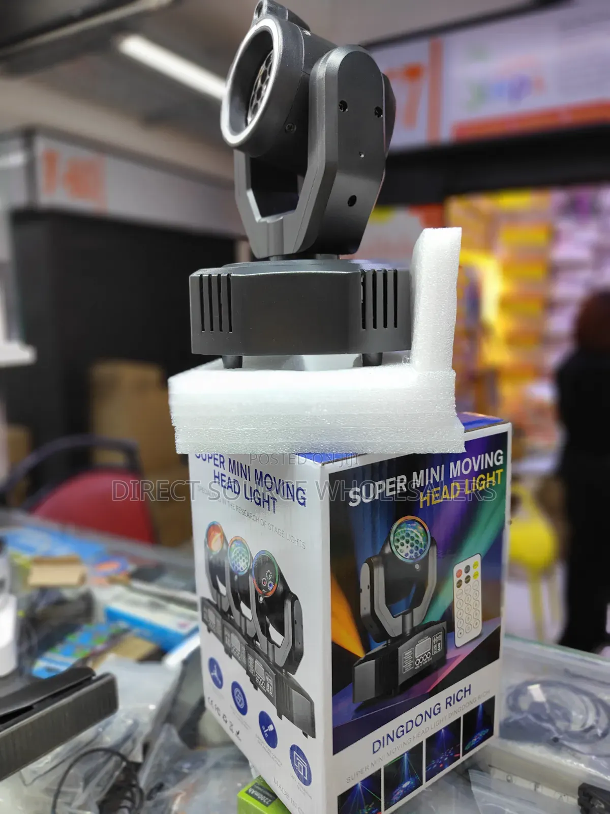 Super Mini Led Moving Light – DMX Stage Lighting