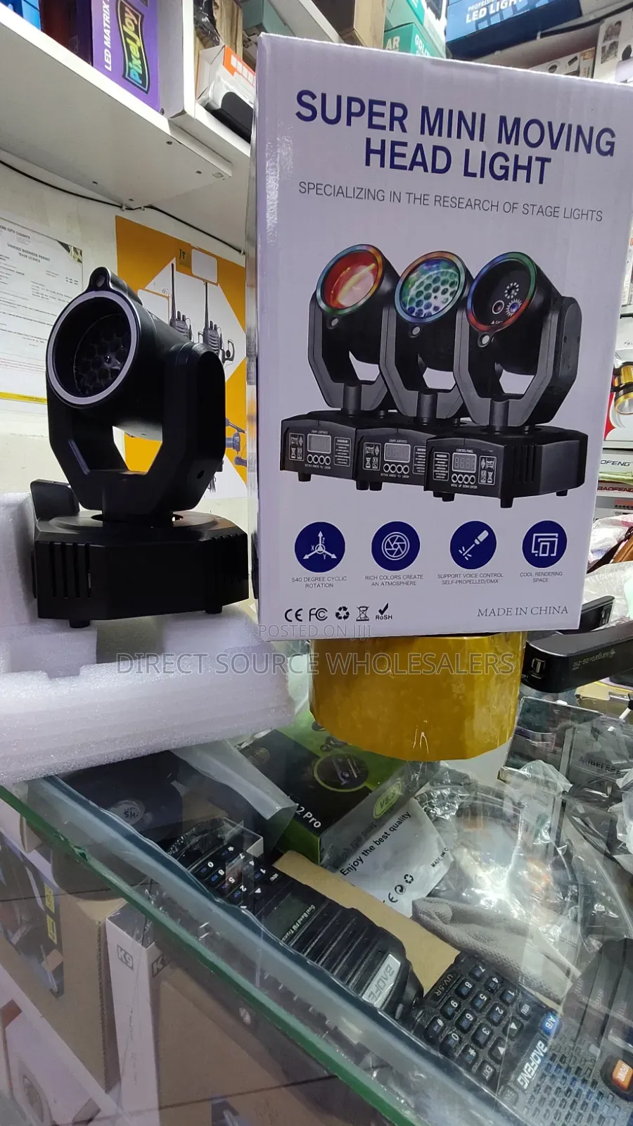 Powerful Super Mini Stage Light for Concerts Live Shows