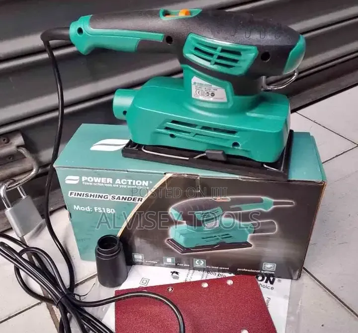 Power Action Finishing Sander 180w