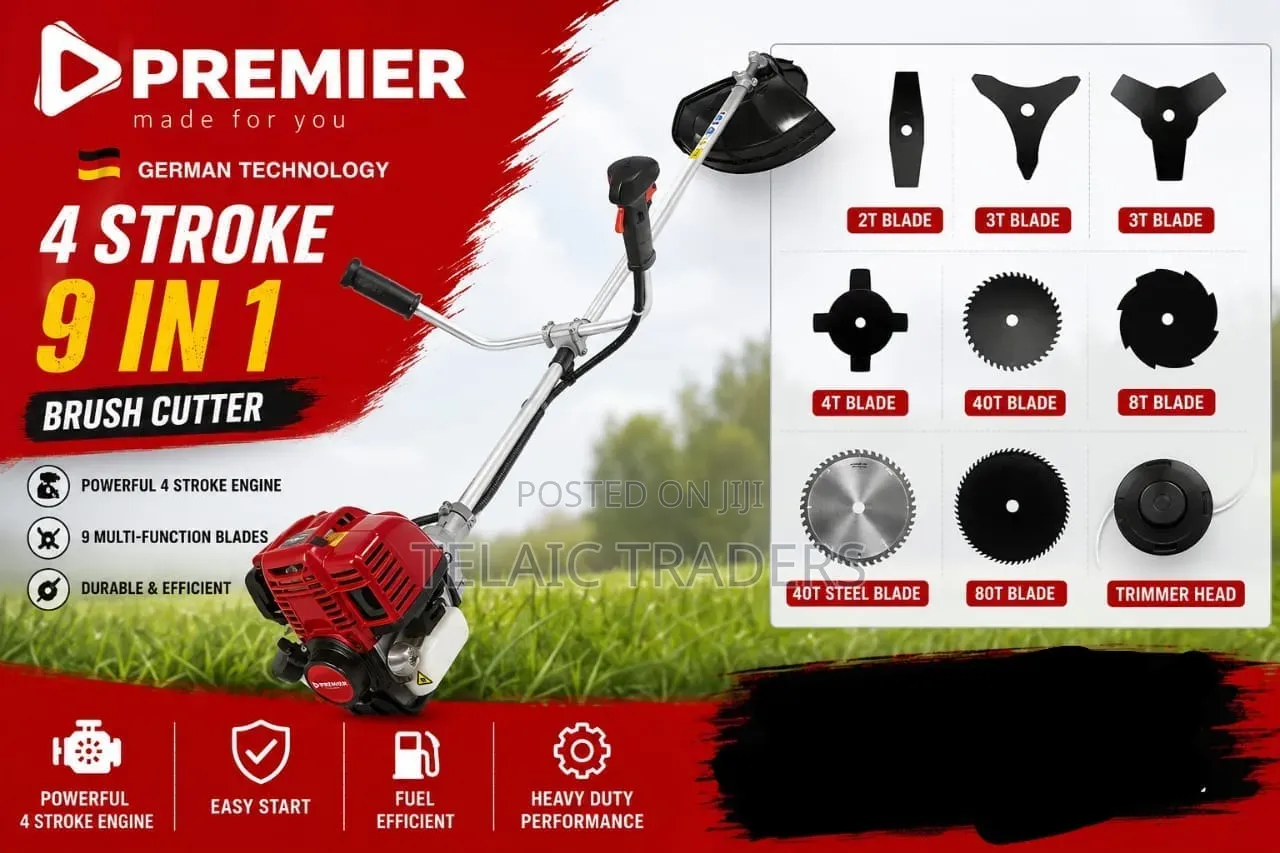 4 Stroke 9 in 1 Brush Cutter