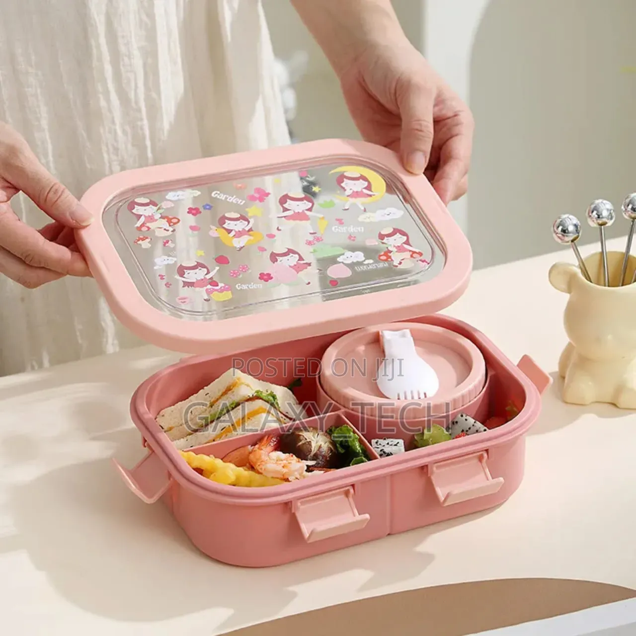 4-Compartment Lunchbox