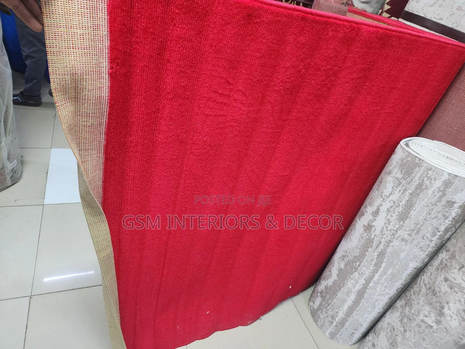 Red Carpets for Garden Events Washable