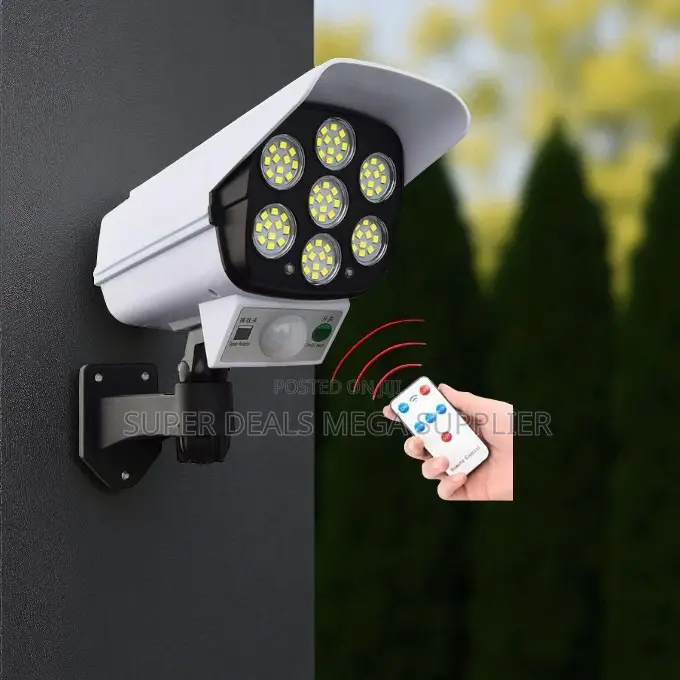 Dummy Fake Camera Solar Light With Optional Lighting Modes Ip66