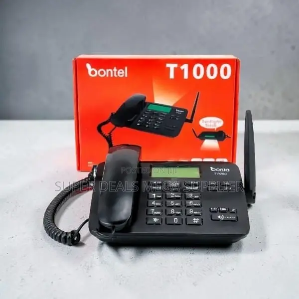Bontel T1000 GSM Fixed Wireless Dual Sim Phone With Loudspeaker