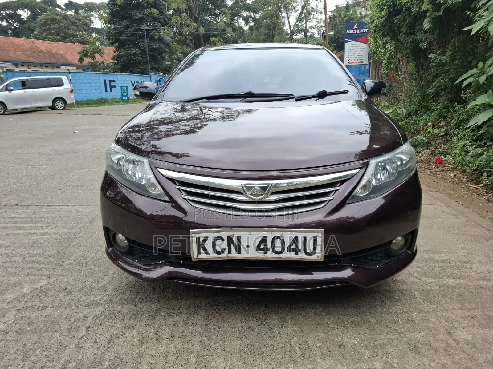 Toyota Allion 2010 Burgundy