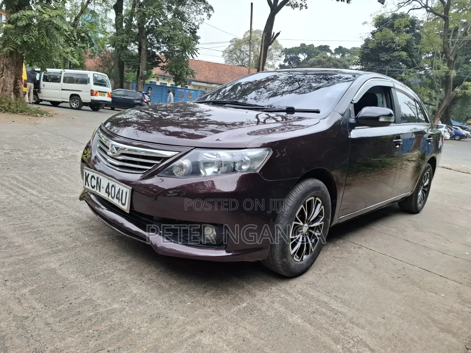 Toyota Allion 2010 Burgundy