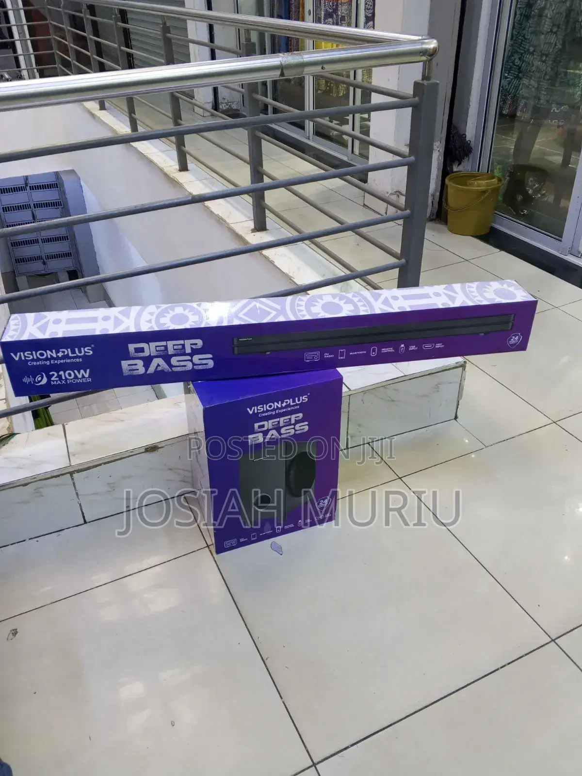 Visionplus Soundbar With Subwoofer – 210w Max Power Bluetooth Speaker