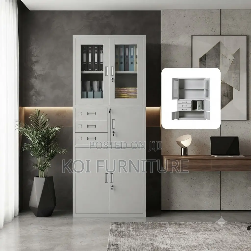 Office Cabinets; Filing Office Storage Cabinet With Safe Inside