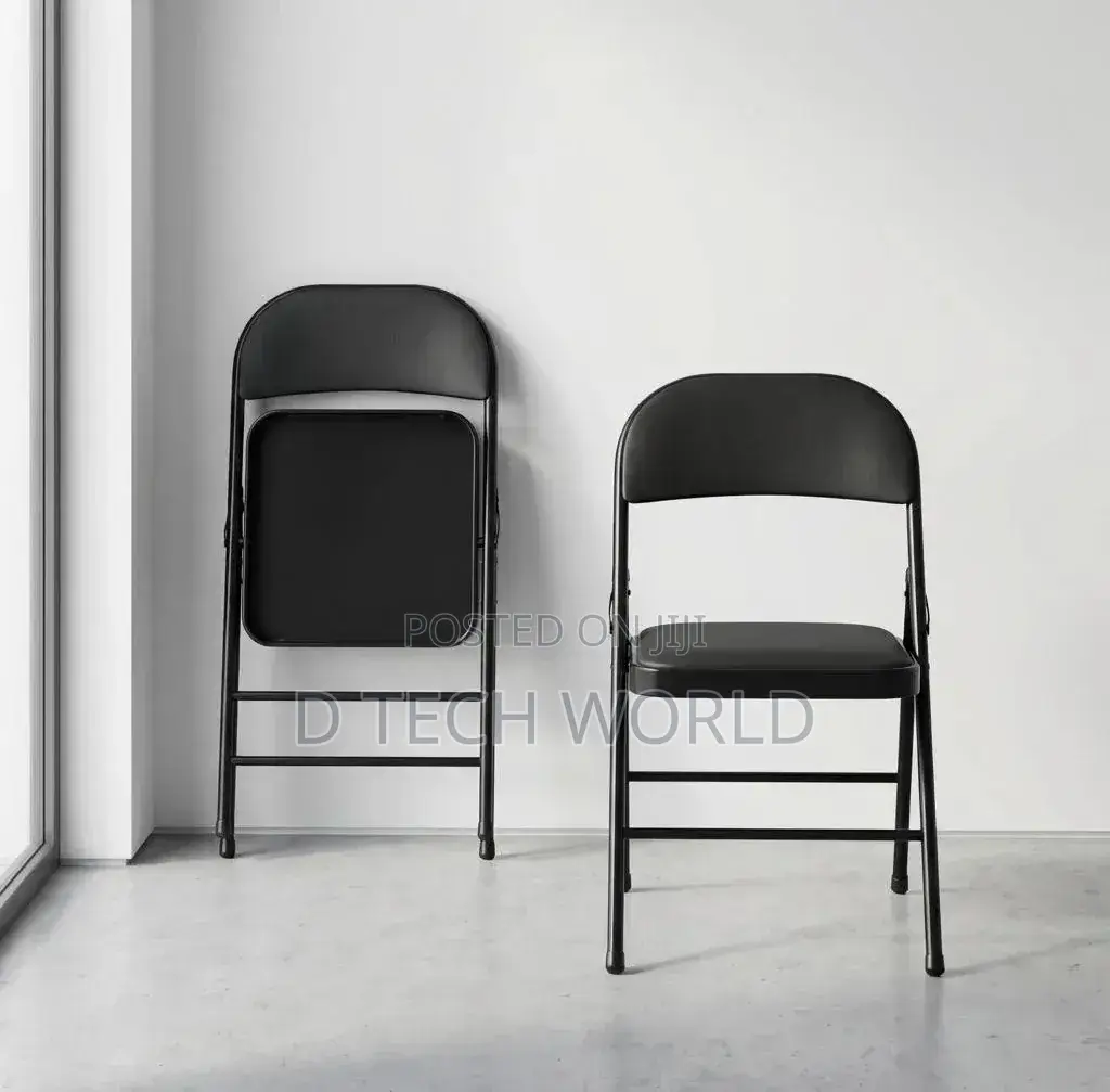 Black Foldable Dining/ Outdoor Chair