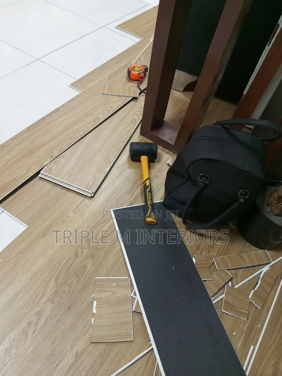 5mm Interlocking SPC Floor Tiles