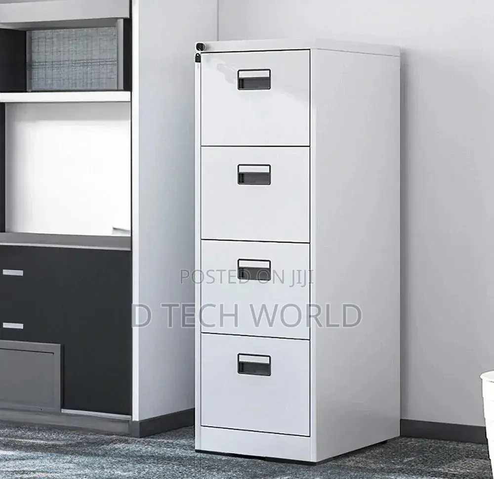 4 Drawer Steel Filing Cabinet.