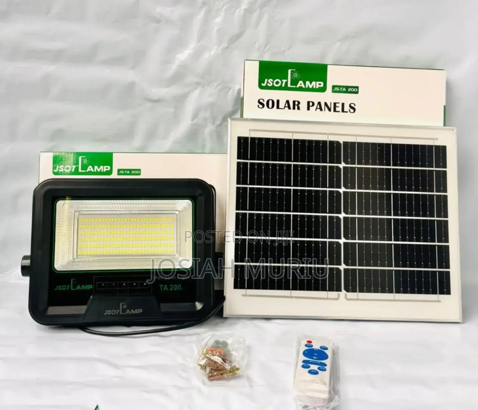 200watts Solar Floodlight With Remote