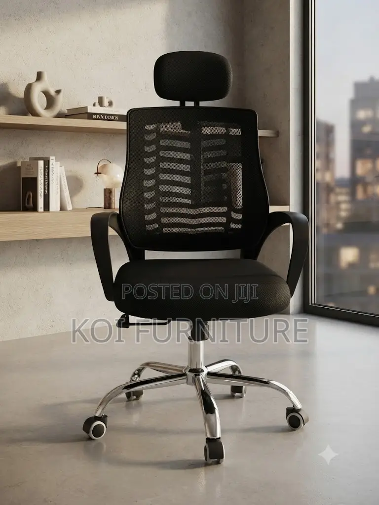 Office Chairs; Adjustable Headrest Office Management Chairs