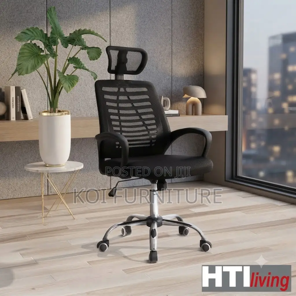 Office Chairs; Adjustable Headrest Office Management Chairs