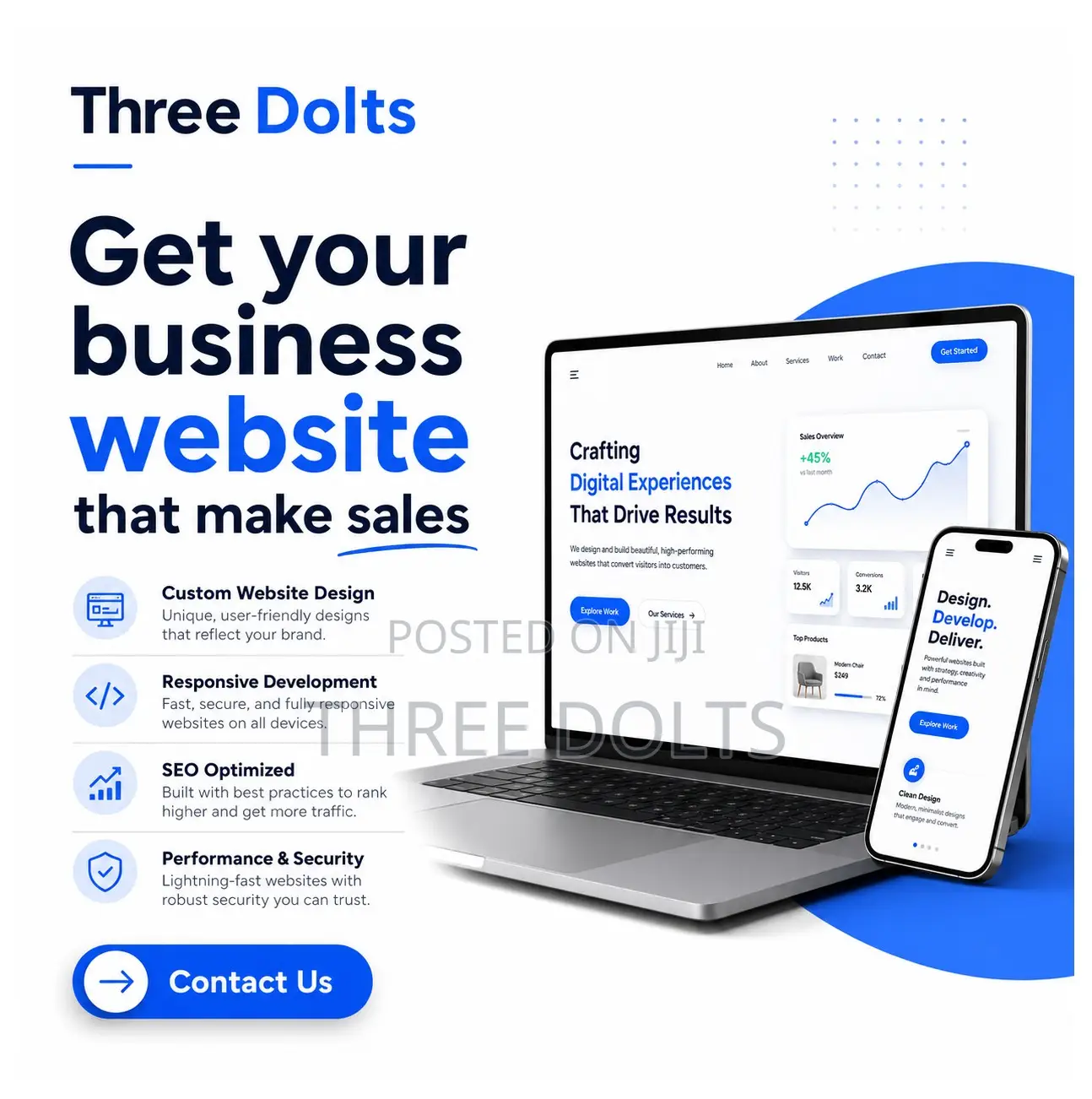 Get Your Business a Website That Converts Visitors Into Customers