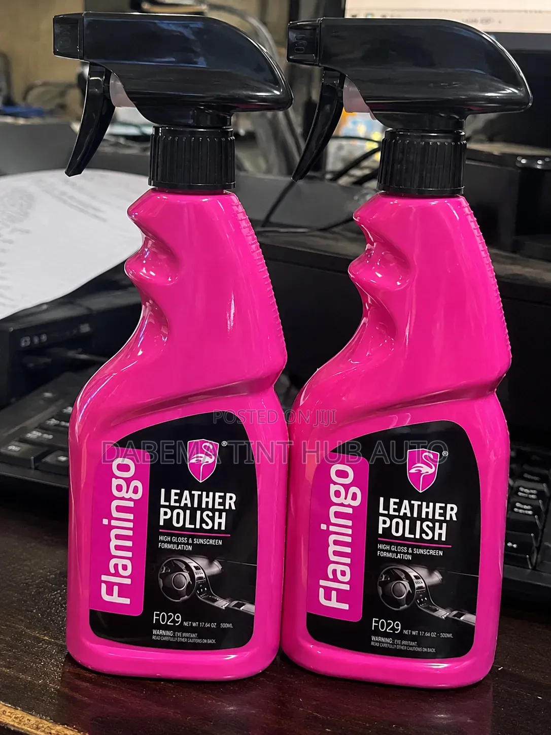 Flamingo Leather Polish