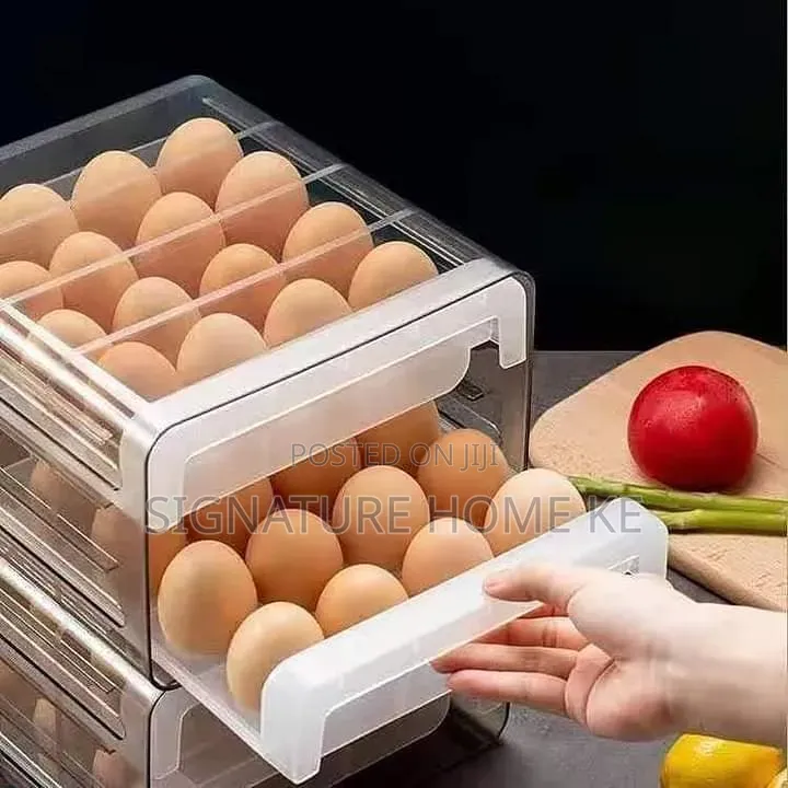 32 Double-Layer Egg Organizer