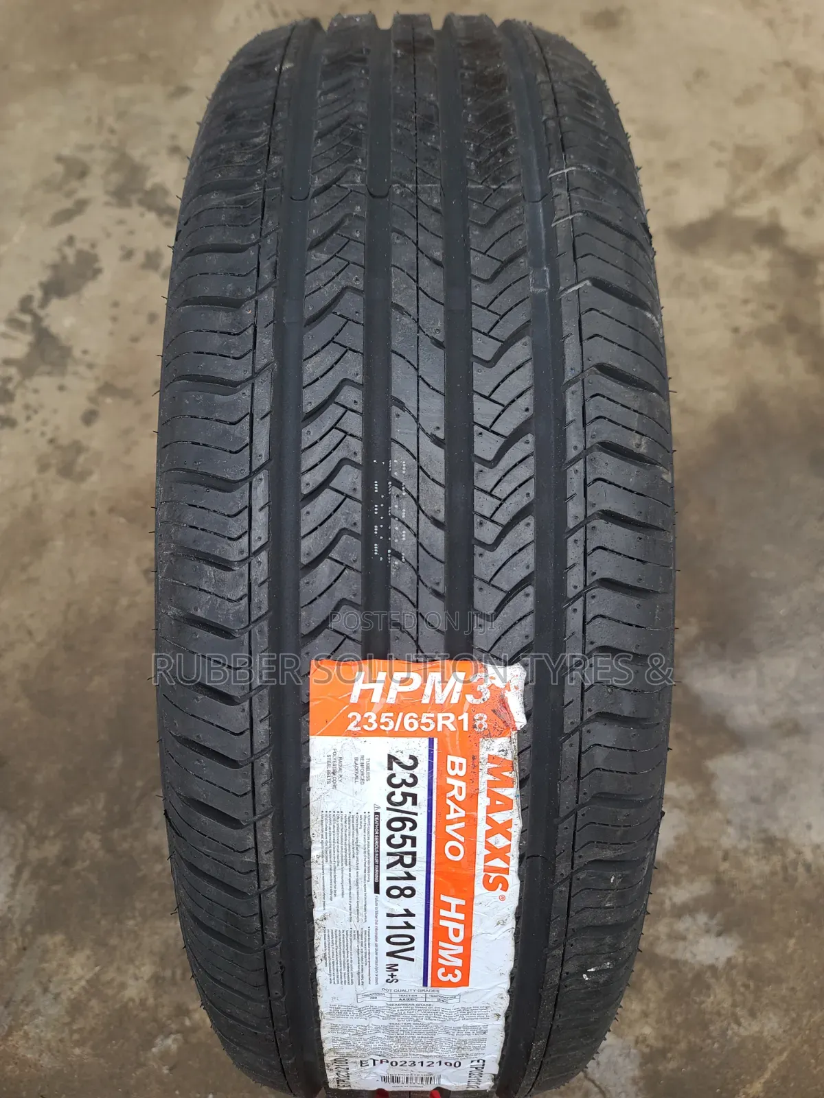 235 /65 R18 Maxxis Tyres 110v Bravo H P M 3