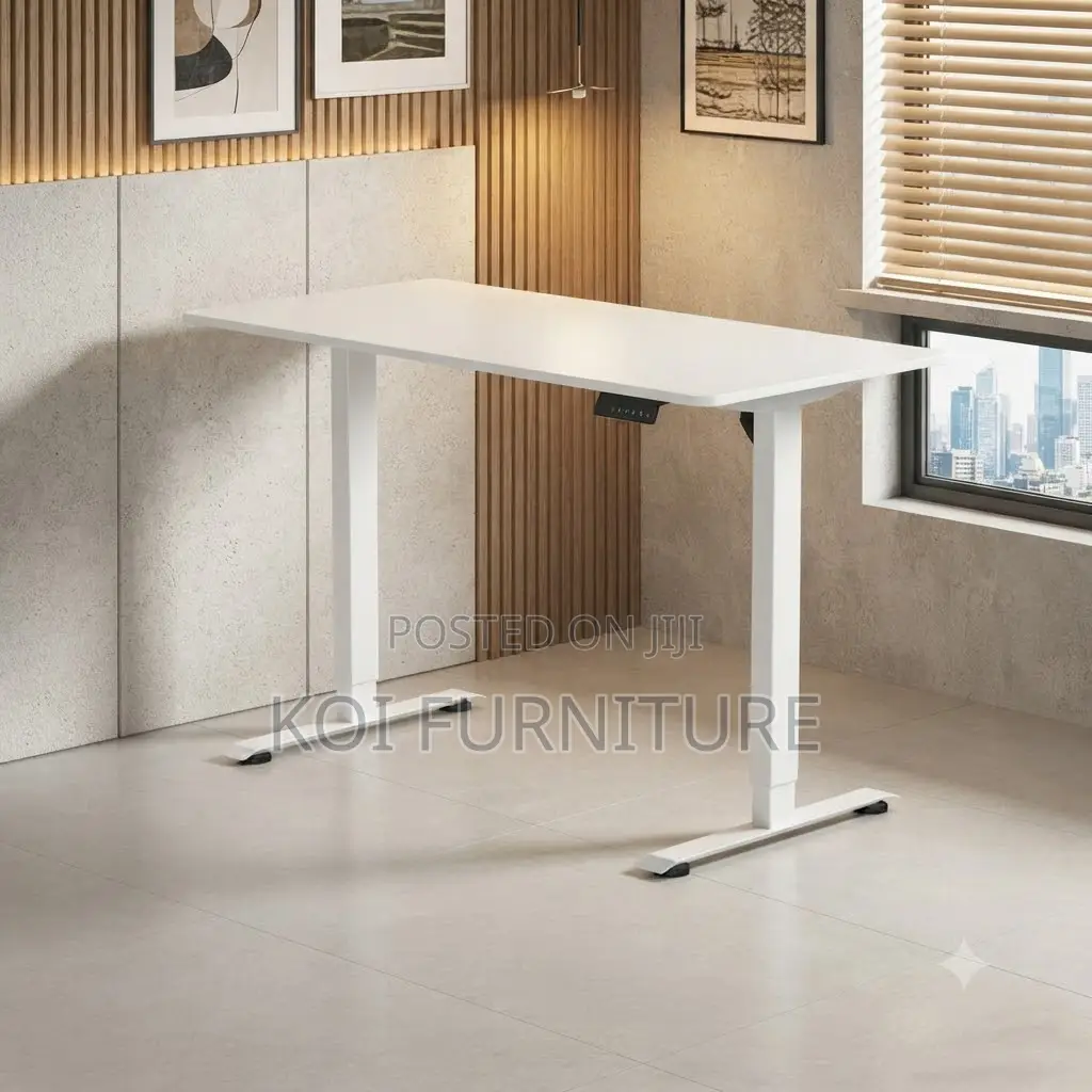 Office Desk; 1.8m Electric Ergonomic Adjustable Computer Table