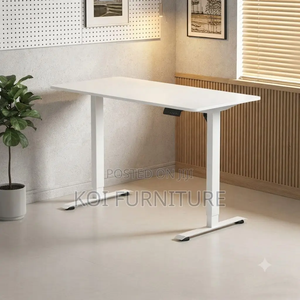 Office Desk; 1.8m Electric Ergonomic Adjustable Computer Table