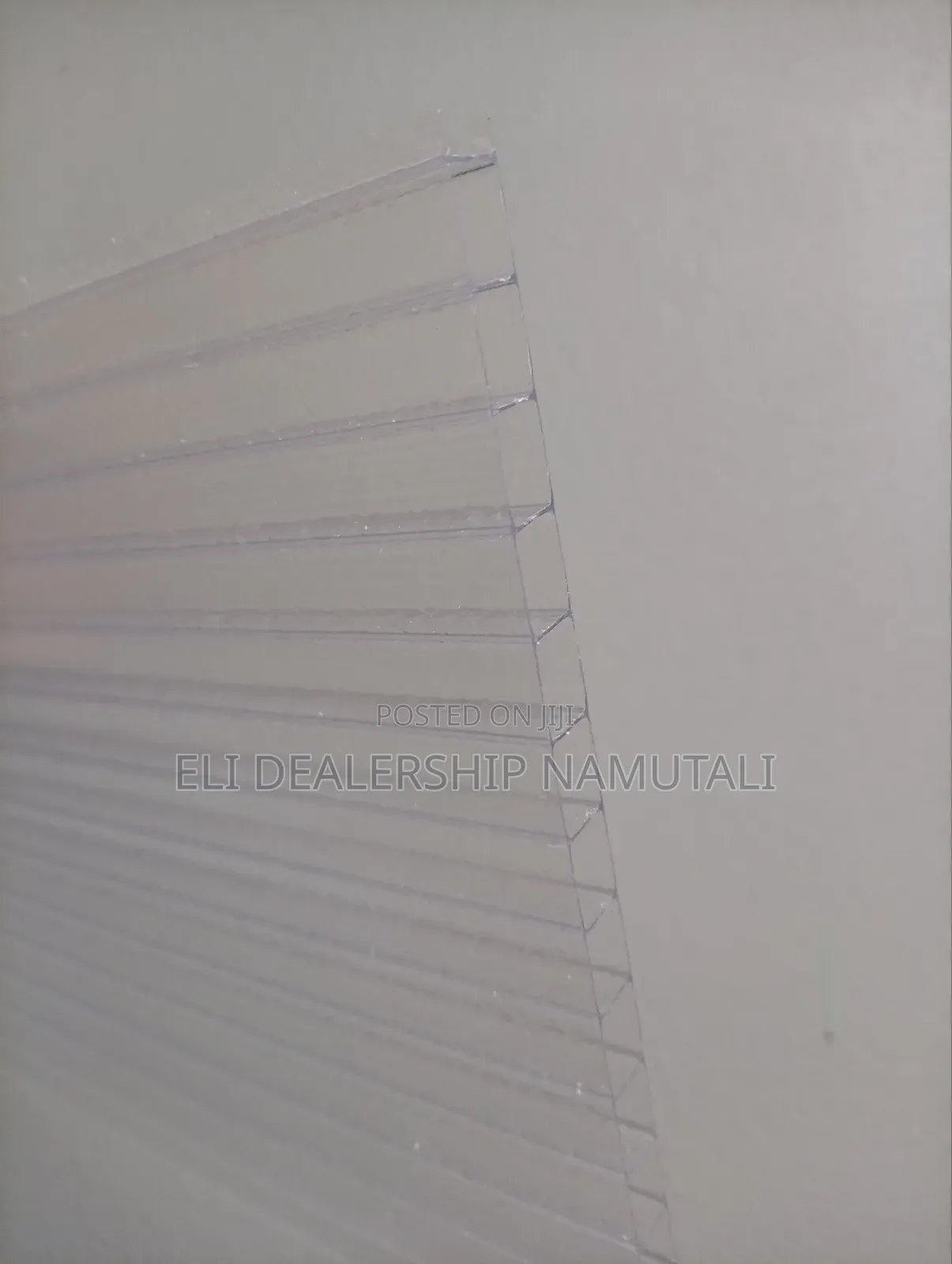 Clear Hollow Polycarbonate Panel/Heat Resistant Uv Stabilized