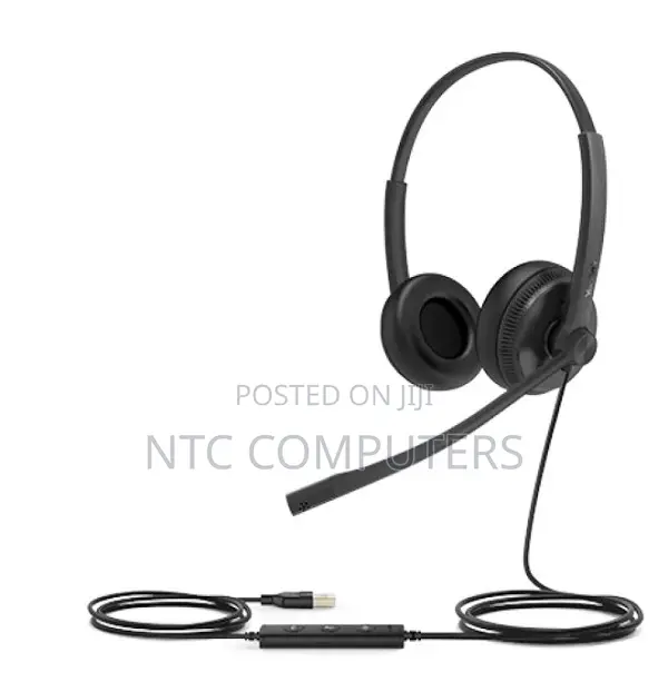 Yealink - Uh42 Dual Teams Usb-C/a-Corded 1 Mic Noise Cancellation