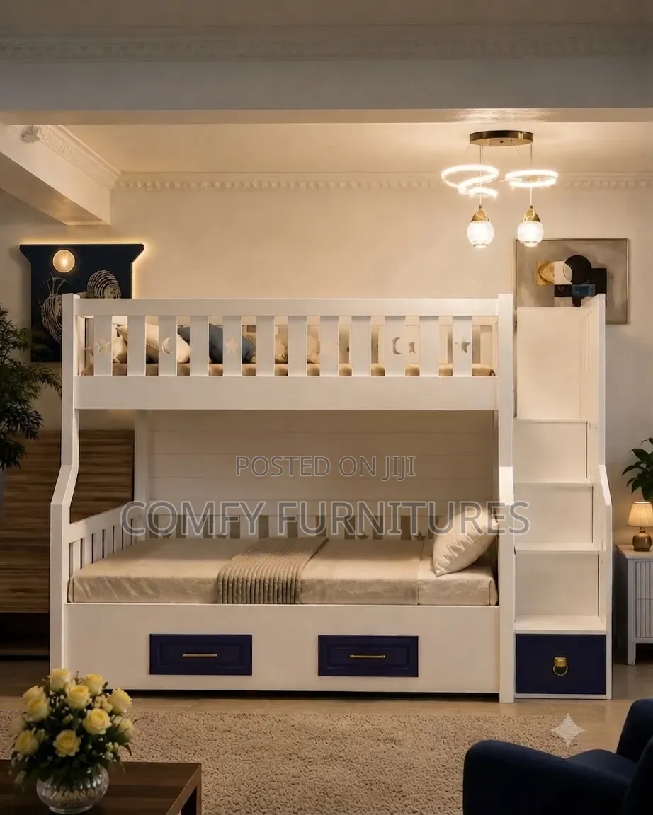 White Bunk Bed