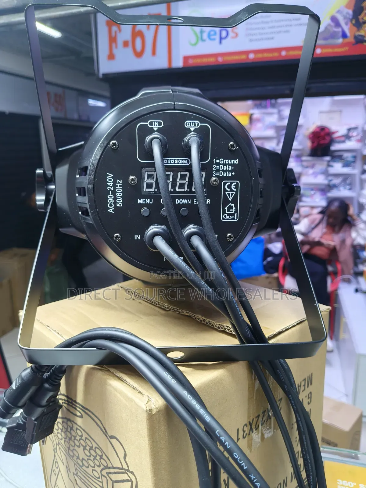 Dmx512 RGB Par Can Light Professional Event Stage Light