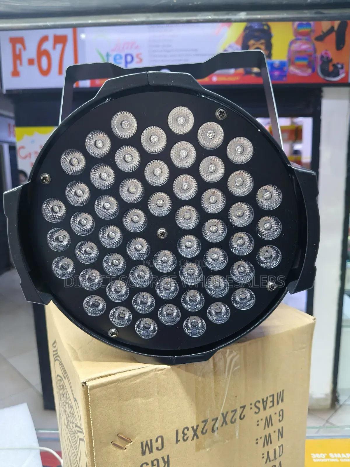 RGB Led Dj Stage Light 54 Led Par Can for Events Entertainment