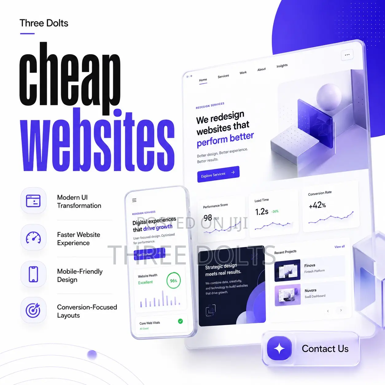 Cheap Websites in Kenya – Quality Affordable