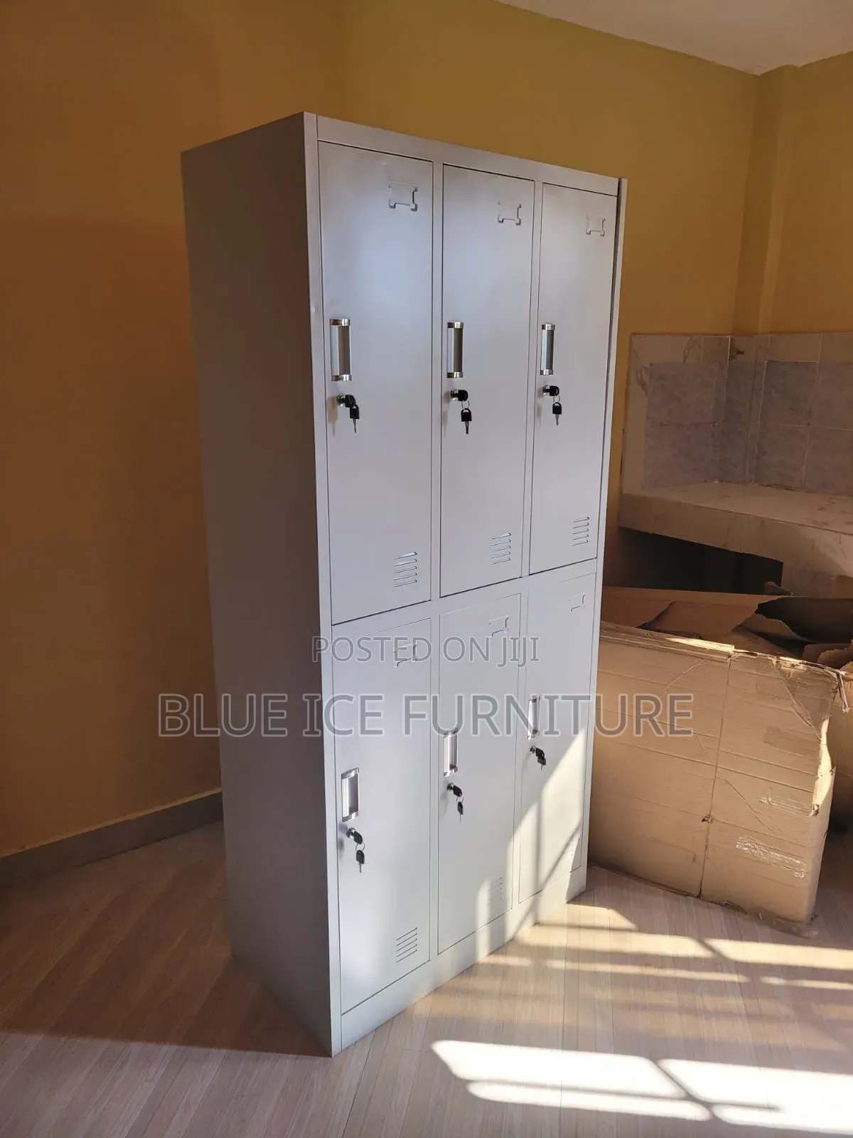 Metal 6 Door Locker Cabinet