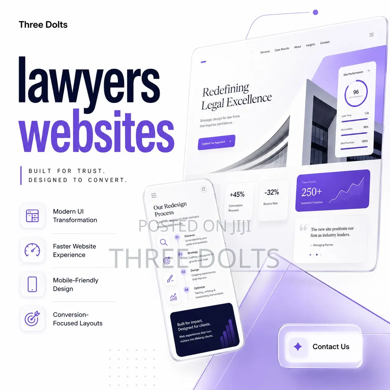 Lawyers Websites – Professional, Trustworthy Client-Focused