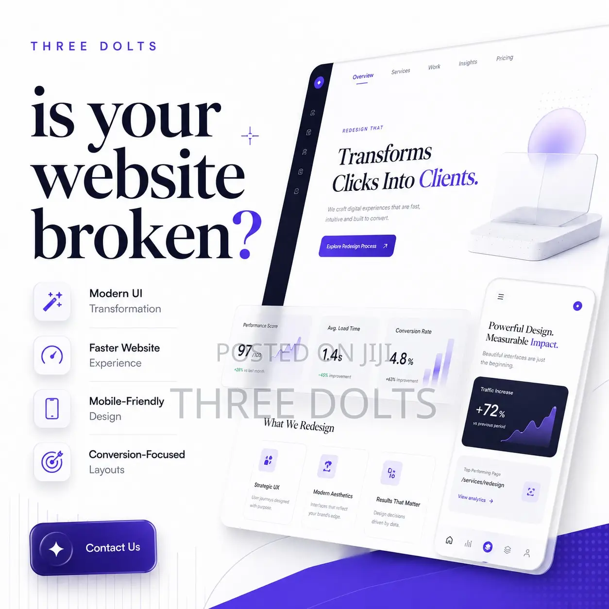 Is Your Website Broken? – Fast Repair Redesign Services