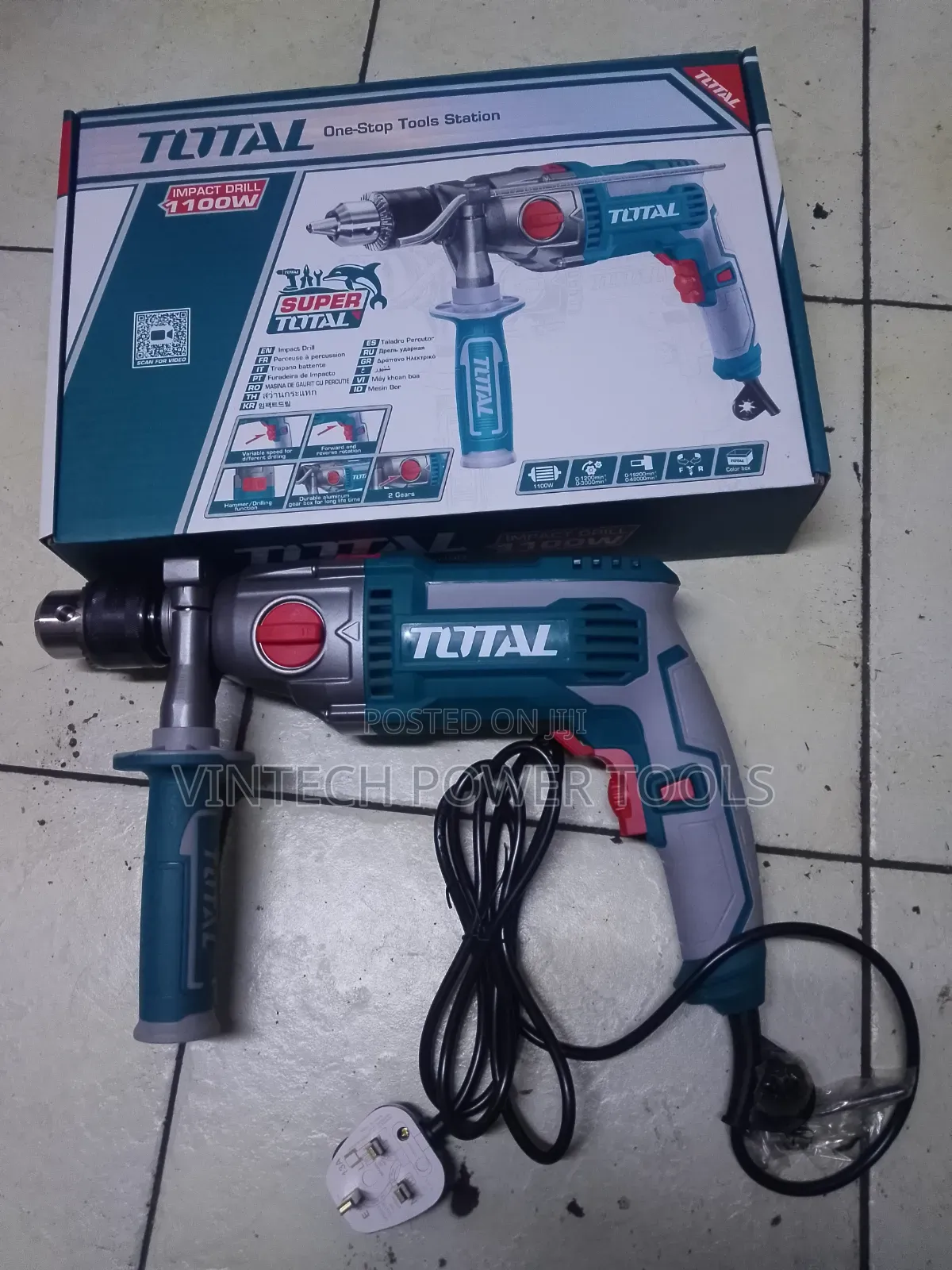 Total Impact Drill 1100 Watts