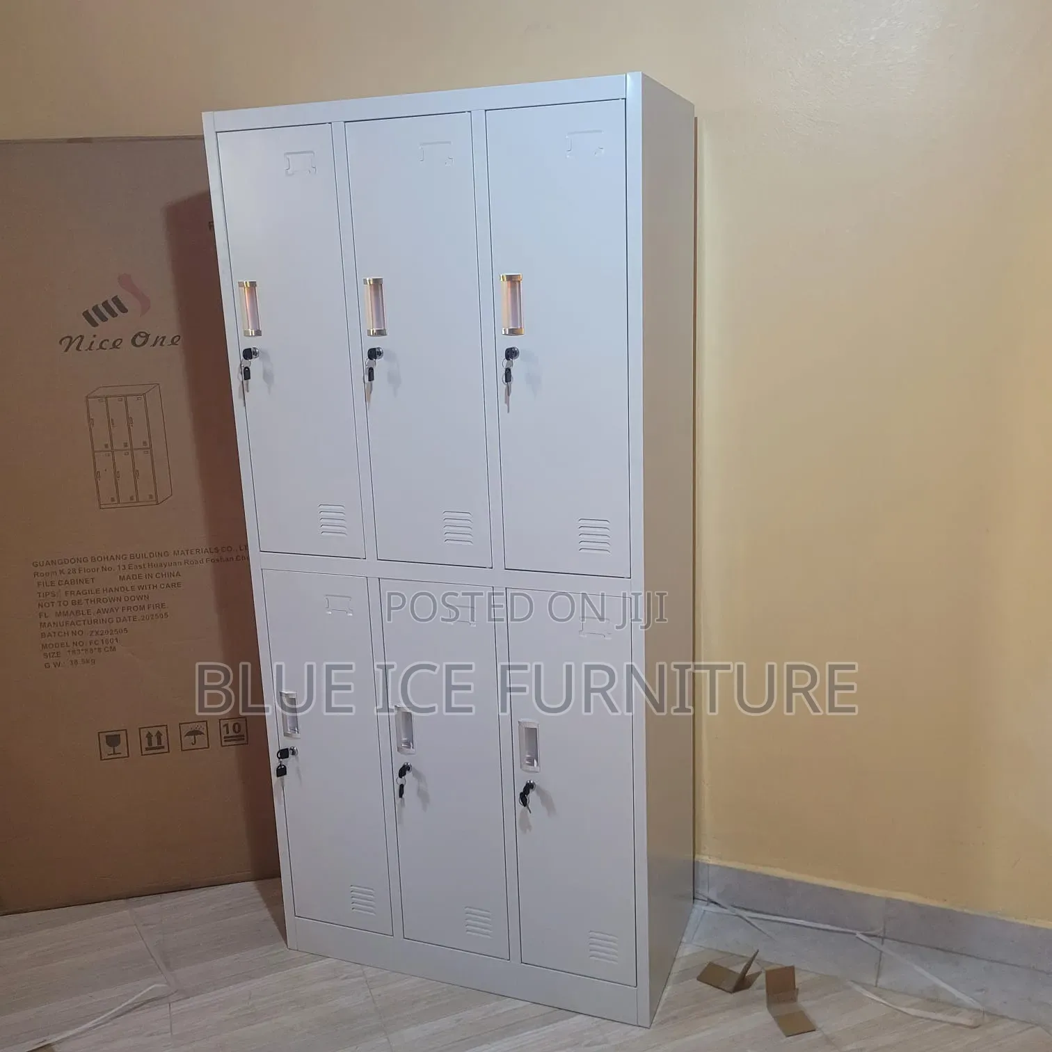 6 Door Office Storage Cabinet