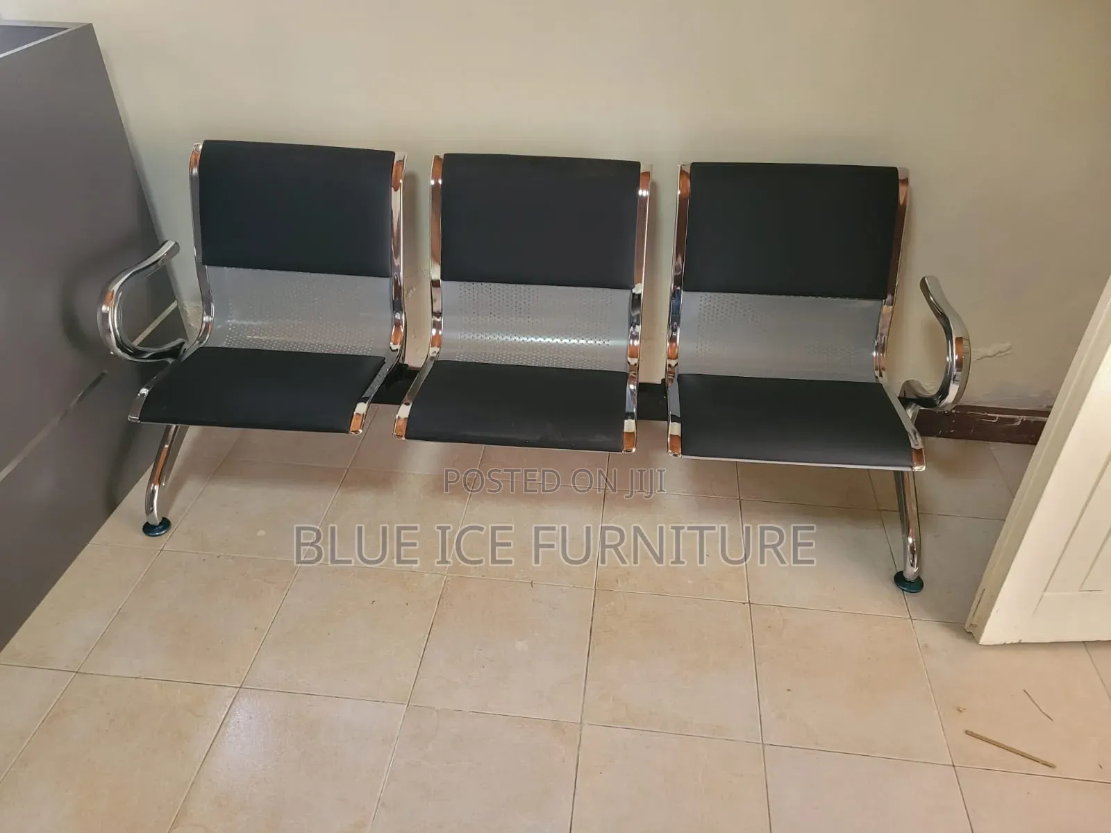 3 Seater Comfort Waiting Bench Chair