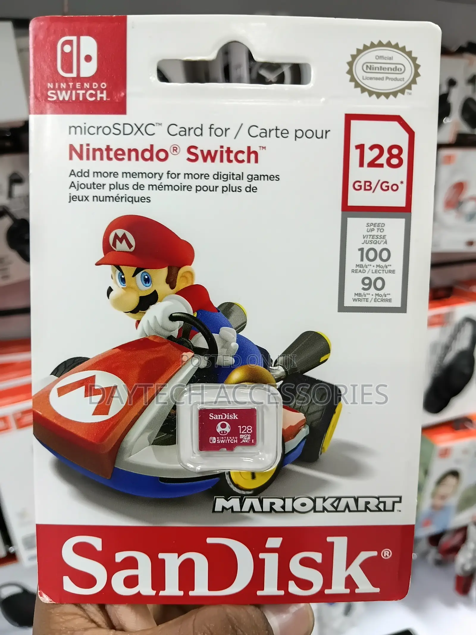 Sandisk Microsdxc Card For Nintendo Switch - 128gb
