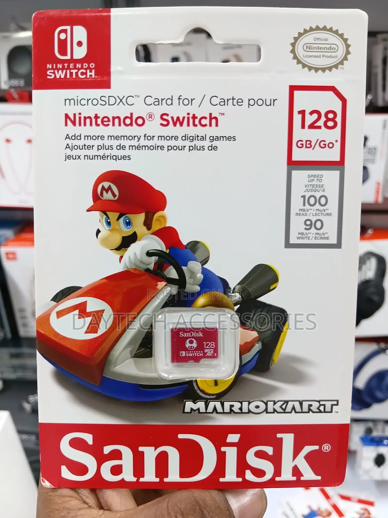 Sandisk Microsdxc Card For Nintendo Switch - 128gb