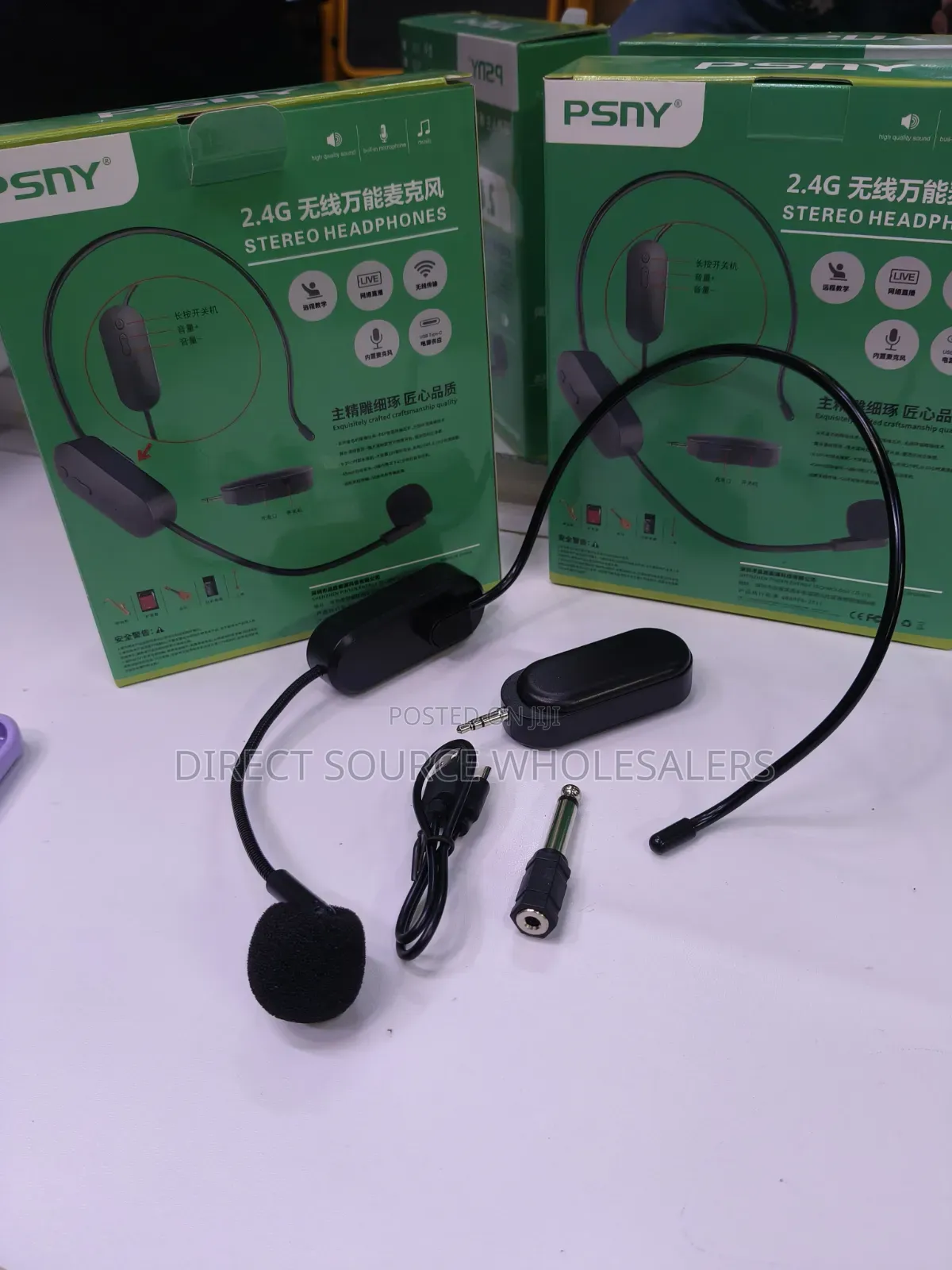 2.4g Low Latency Wireless Headphones With Transmitter