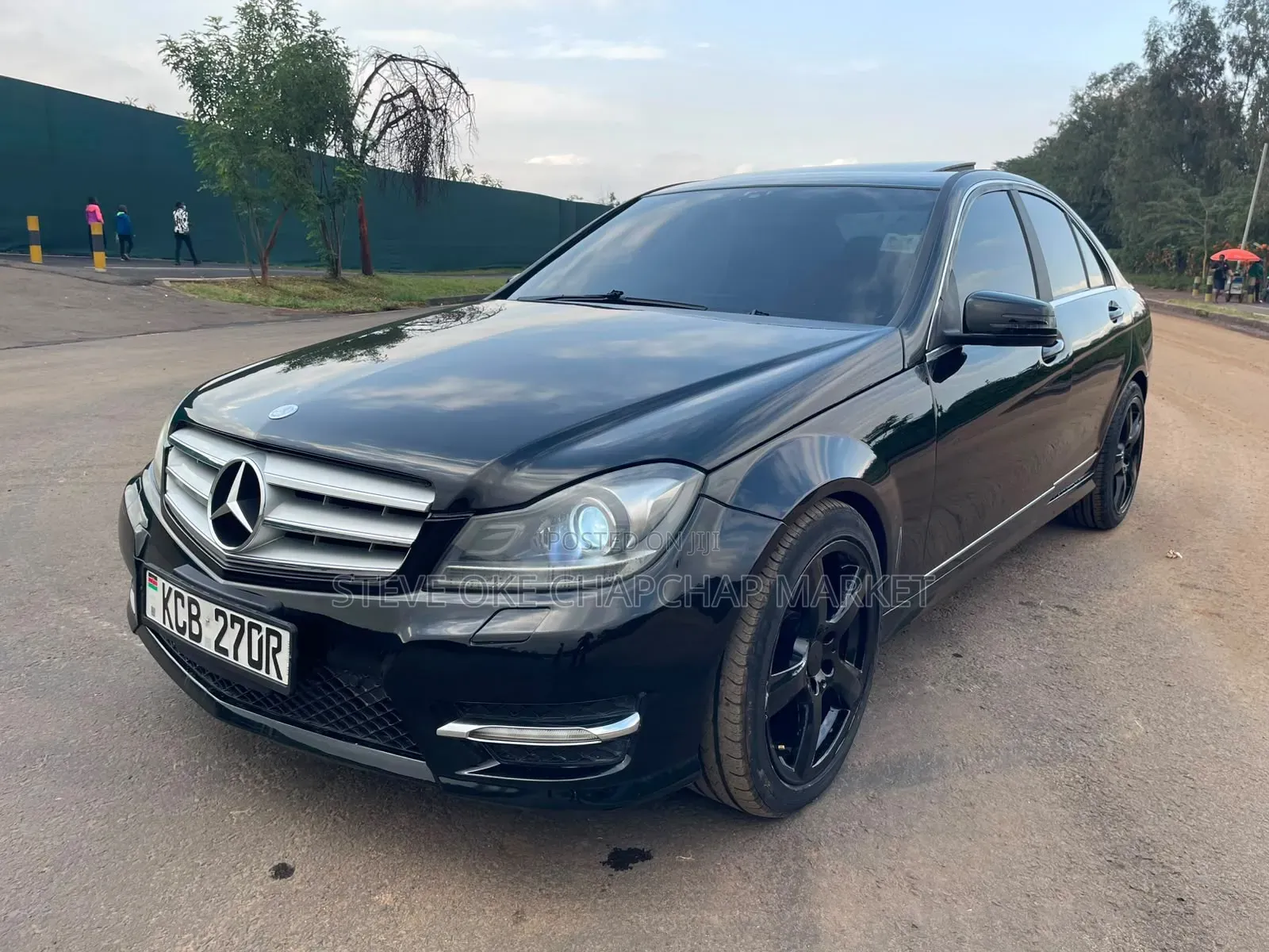 Mercedes-Benz C200 2008 Black
